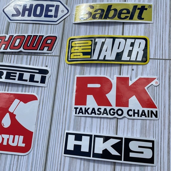 🆕🚗New Racing Mechanic Garage Toolbox Waterproof Stickers 10 Piece - LOT #5 - Picture 4 of 4